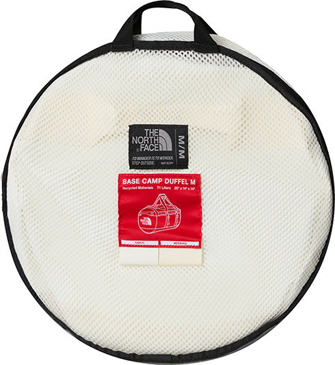 The North Face Base Camp Sack Voyage Back 71lt White Fabric L63.5xW35.5xH35.56cm