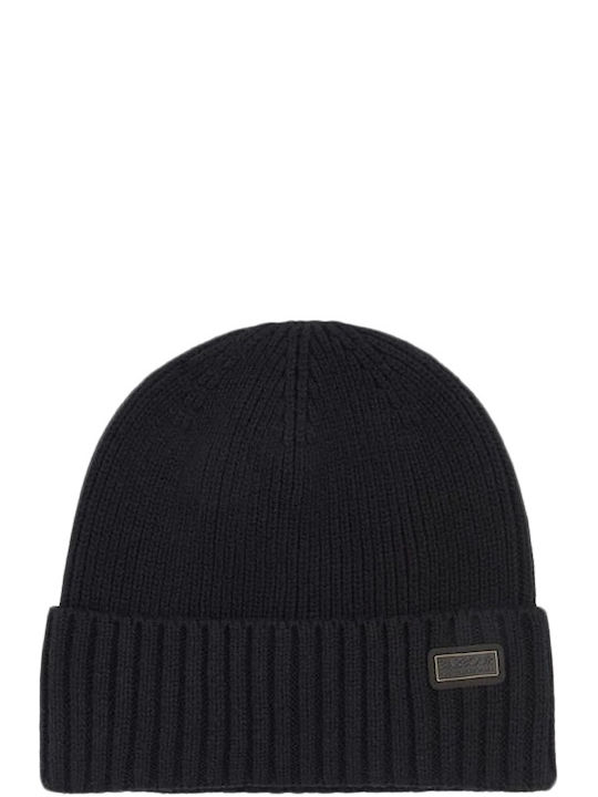 Barbour Beanie Ανδρικός Σκούφος Πλεκτός σε Μαύρο χρώμα