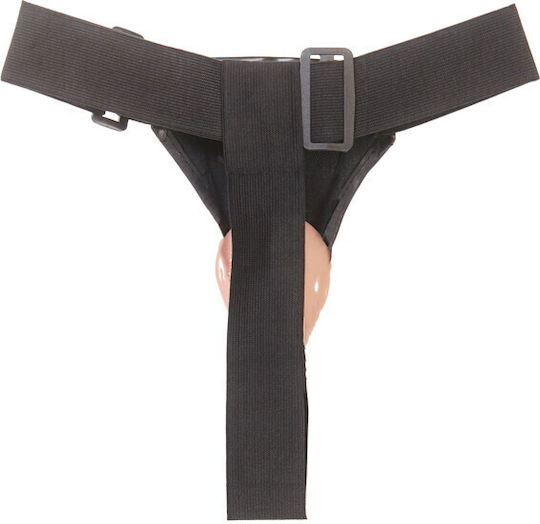 Sweetvibes Gurtzeug mit Dildo und Vibration in Lila Farbe
