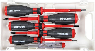 Proline Set 6 Șurubelnițe Electricianului 1000V