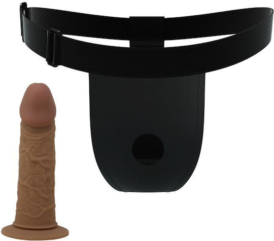 Pretty Love Strap-on Harnașament cu Dildo și Vibrație în Culoare Flesh