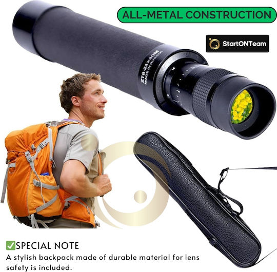 Monocular Telescope Pirate 4-24x40 Powerful Birdwatching Hunting Hiking Star Gazing
