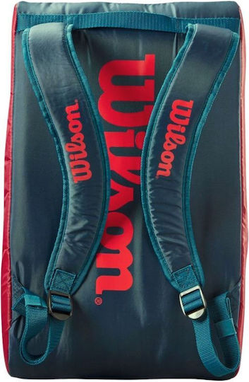 Wilson Kids 4 Racket Padel Bag Red