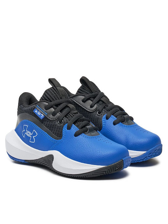 Under Armour Αthletische Kinderschuhe Basketball Blau