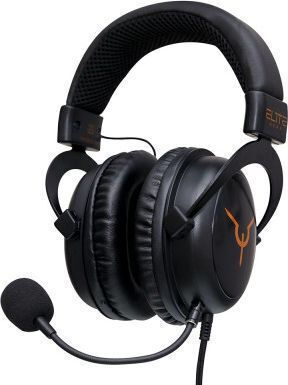 iSK Über Ohr Gaming-Headset mit Verbindung 2x3,5mm Schwarz