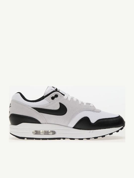 Air Max 1 Мъжки Сникърси Бели / Черно-чист Платина