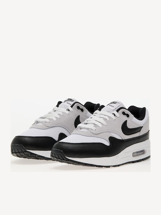 Air Max 1 Мъжки Сникърси Бели / Черно-чист Платина