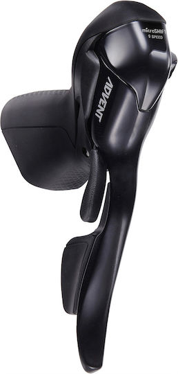 Microshift Levers Microshift Advent Pair 9-speed Not Shimano Compatible Dual Control Left Lever Brake Lever Only Black New