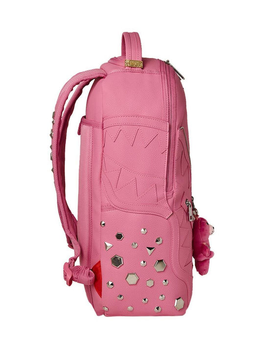 Sprayground School Bag Backpack Junior High-High School in Pink color