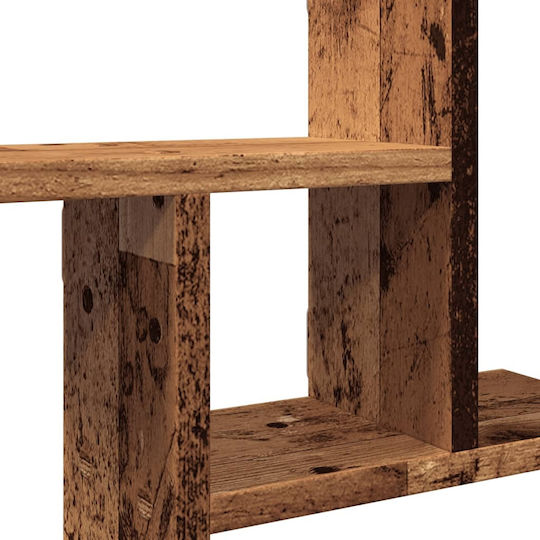 Brown Wall Shelves 2 Pieces 38x12x38 cm