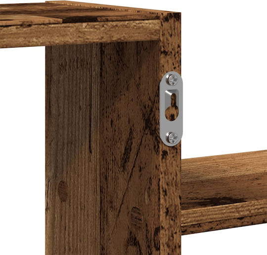 Wandregal Braune 104x15x49cm