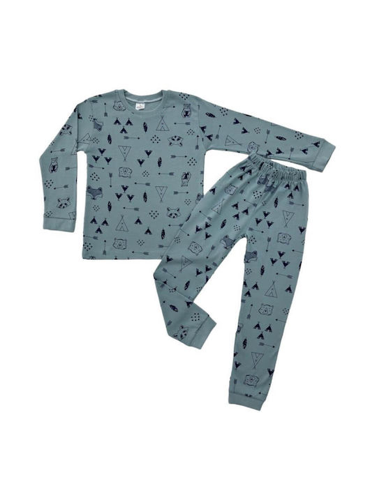 Supermini Kids Pyjamas Winter Cotton MENTA