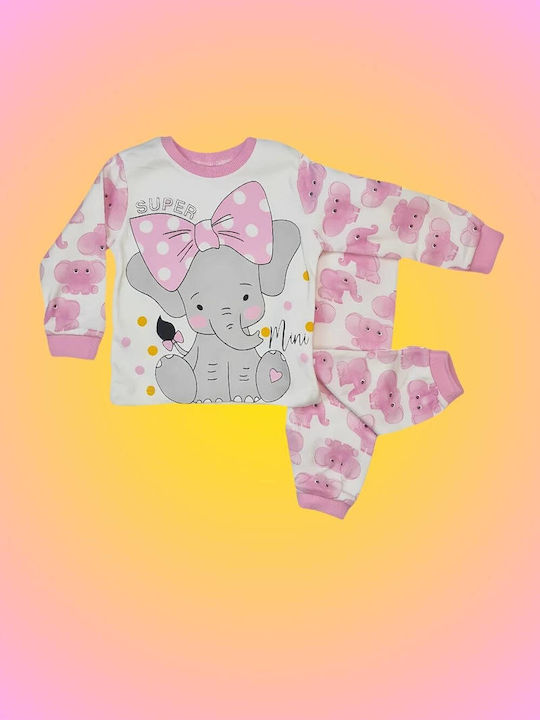 Supermini Kids Pyjamas Cotton ROZ