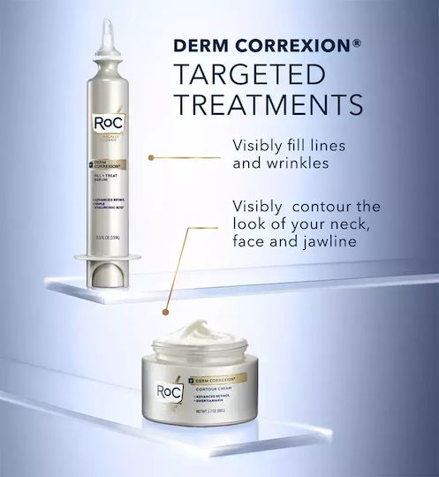 Roc Derm Correxion Fill + Treat Retinol Anti-wrinkle Serum 15 Ml