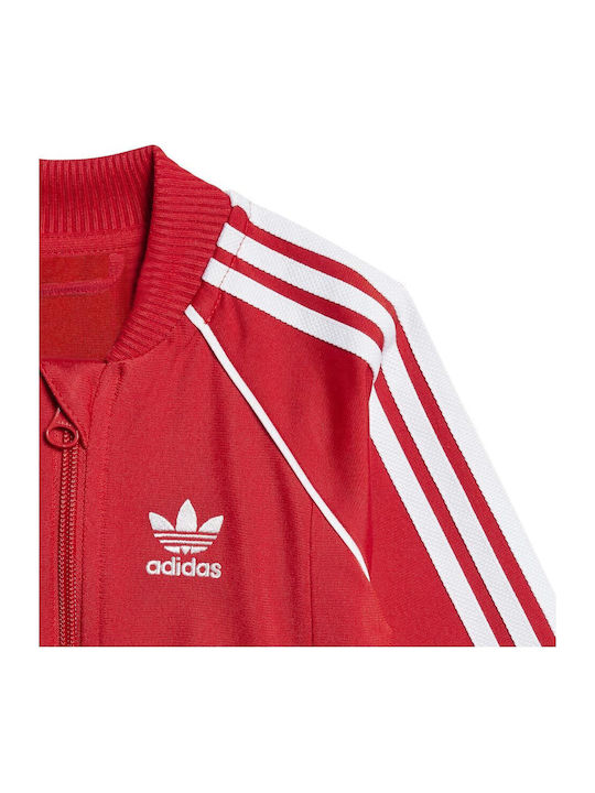 Adicolor Sst Kinder Trainingsanzüge Mit Jacke Rote 2Stücke