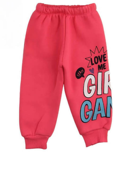 Kinder Sweatpants Set - Jogginganzug Coral 2Stück