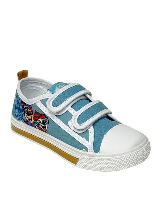 Παιδικά Sneakers με Σκρατς Γαλάζια