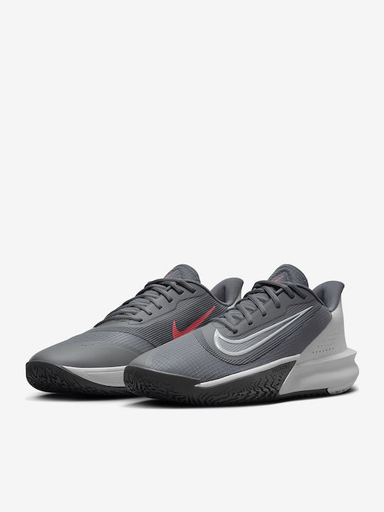 Precision 7 Low Basketball Shoes Smoke Grey / Iron Grey / Hot Punch / Photon Dust