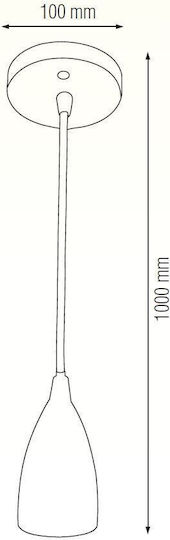 Weber Chrome Hanging Pendant Lamp Max 60 W Weber Chrome Hanging Pendant Lamp Max 60 W