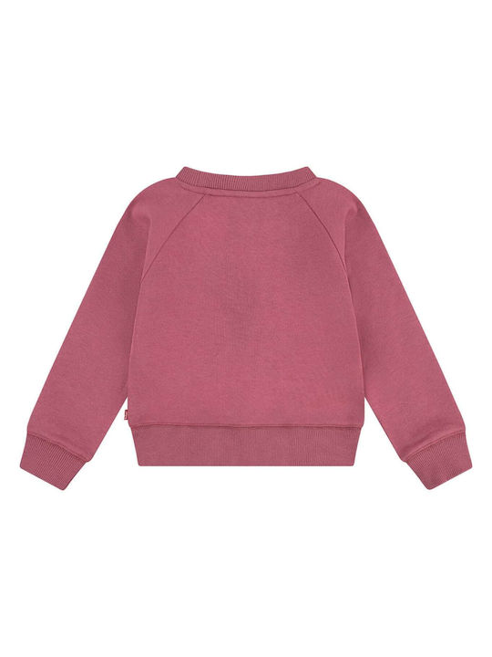 Levi's Kids Sweatshirt Burgundy Logo Crew