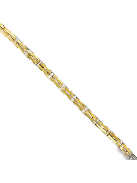 Xryseio Дамско Гривна от Бяло злато 18K