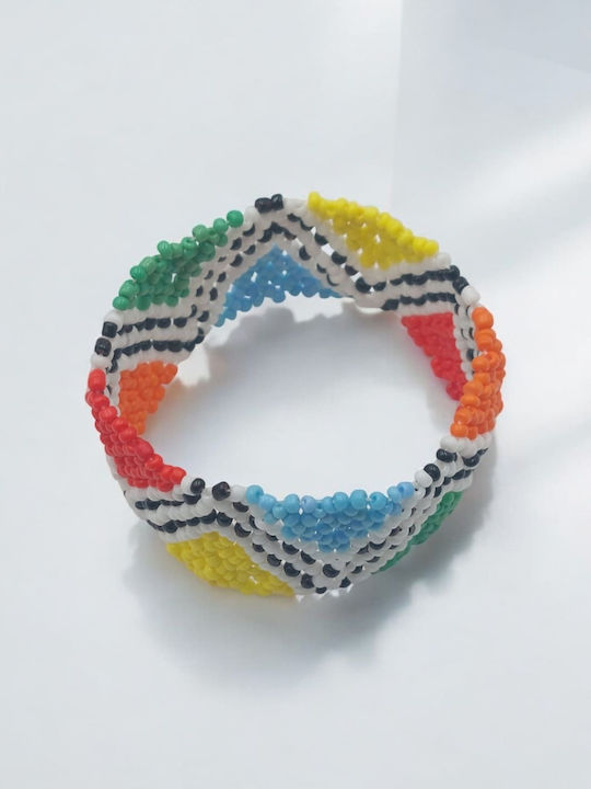 Bracelet with Multicolored Beads