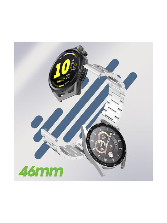 Armband Huawei Watch GT Runner Stahl Schnalle Silber