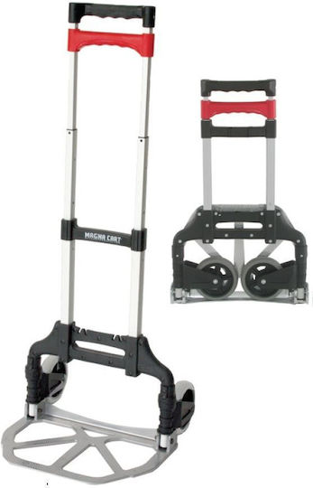 Foldable Transport Trolley Strend Hta-925 Very Lightweight Capacity 60kg Aluminum 2 Wheels