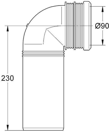 Grohe Σωλήνας για Καζανάκι 42327000