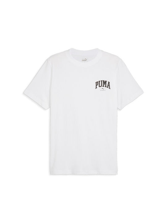 Puma Men's Short Sleeve T-shirt White