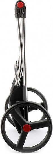 Tweed Shopping Trolley Black