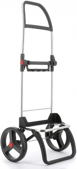 Tweed Shopping Trolley Black