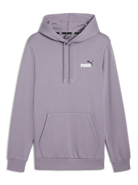 Puma Men's Sweatshirt with Hood Purple