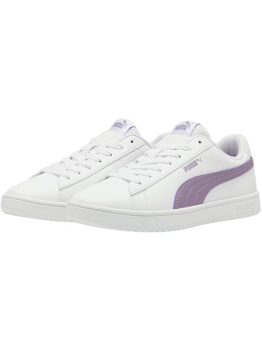 Puma Rickie Classic Sneakers White and Purple