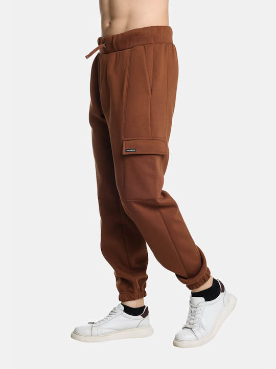 Paco & Co Pantaloni de trening cu elastic Camel