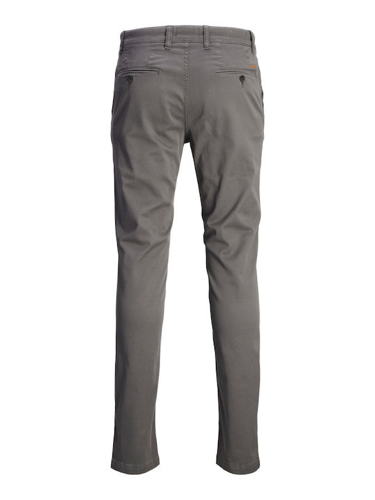 Παντελόνι Chino Ελαστικό σε Slim Εφαρμογή Smoked Pearl