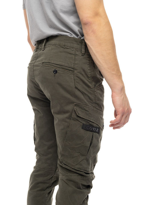 Παντελόνι Cargo σε Slim Εφαρμογή Olive