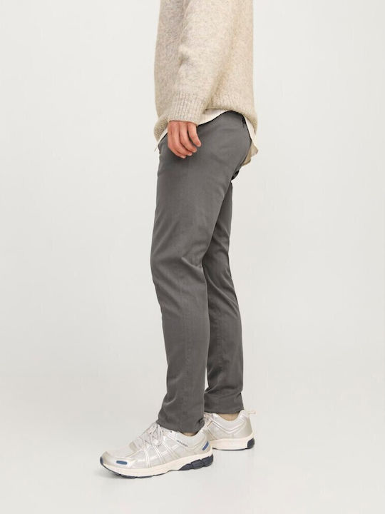 Παντελόνι Chino Ελαστικό σε Slim Εφαρμογή Smoked Pearl