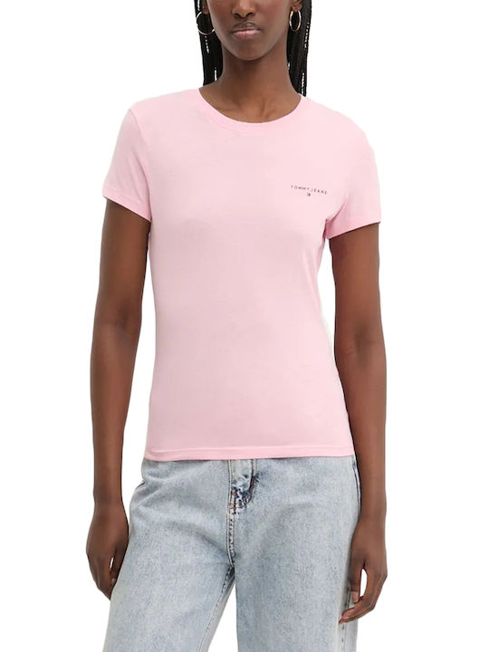 Tommy Hilfiger Women's T-shirt Pink