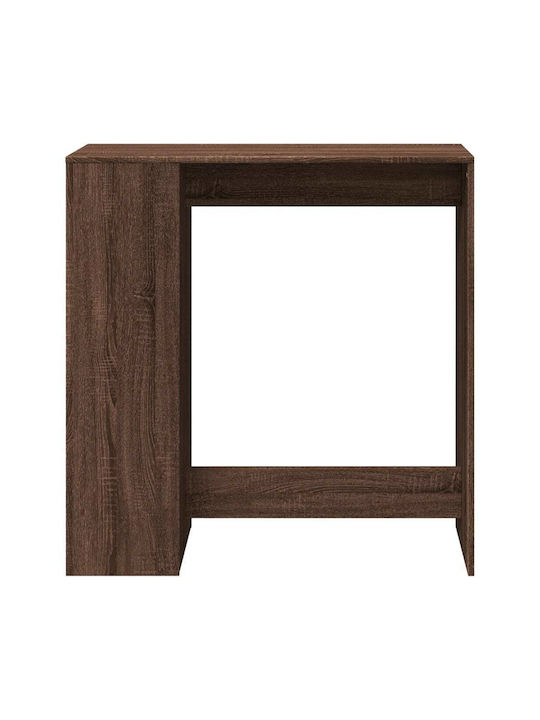 Table Bar Wooden Brown Oak 101x40x103.5cm