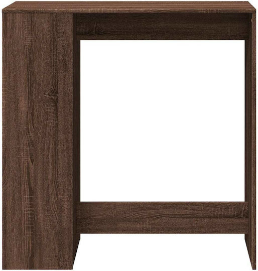 Tisch Bar Holz Brown Oak 101x40x103.5cm