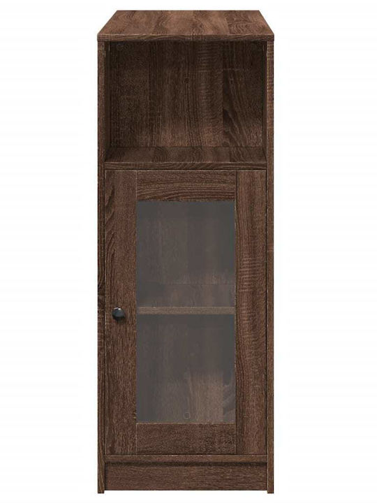 Table Bar Wooden Brown Oak 101x40x103.5cm