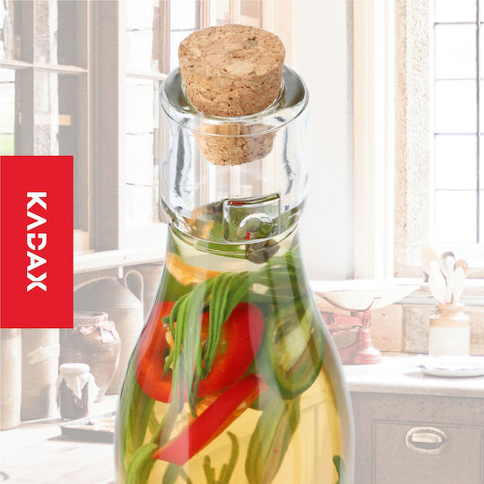 Kadax Σετ Λαδόξιδο Γυάλινο με Ροή 225ml