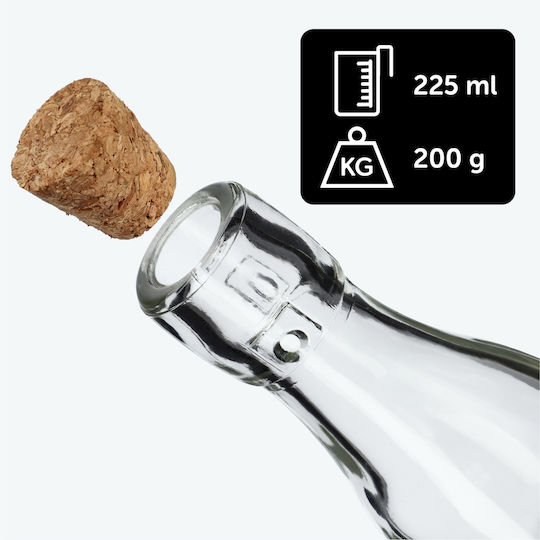 Kadax Σετ Λαδόξιδο Γυάλινο με Ροή 225ml