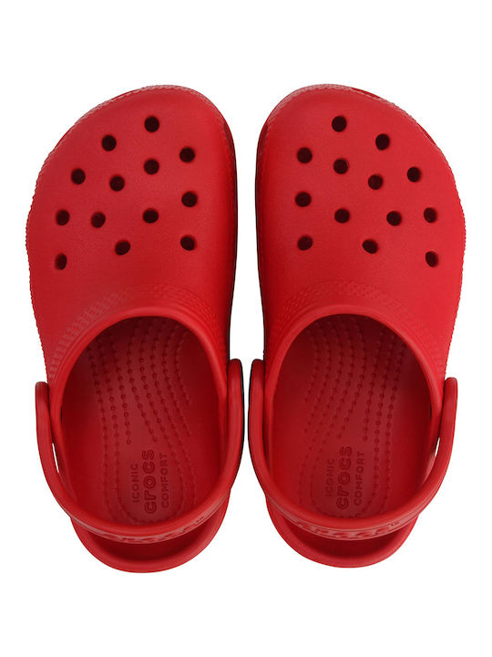 Crocs Children's Beach Shoes Red