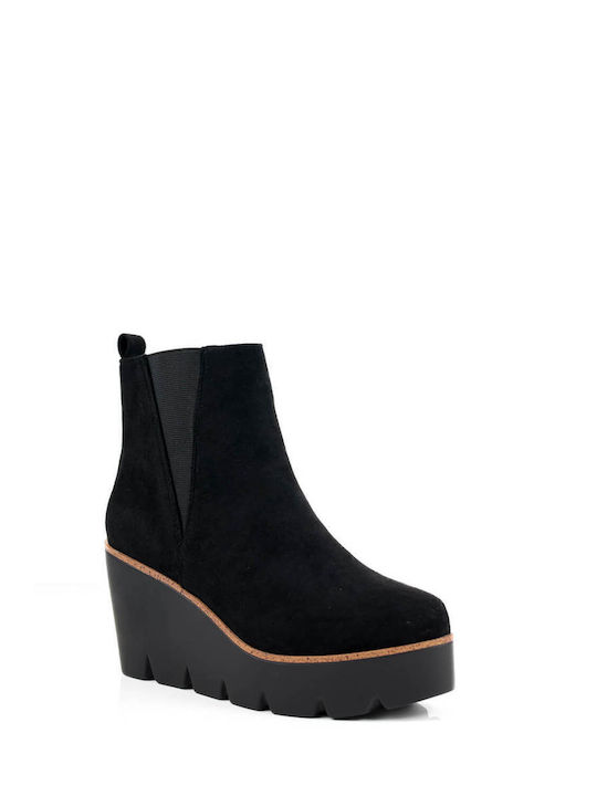 Black Modern Platform Boots