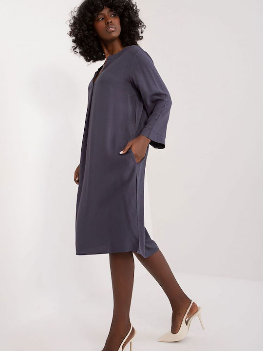 Sublevel Dress Dark Blue, Navy