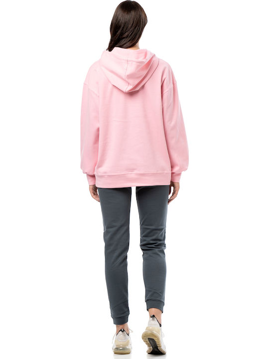 Olympic Challenger Дамски Суитшърт Худи Pink