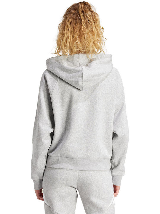 Adidas Tiro Women's Hooded Sweatshirt Grey