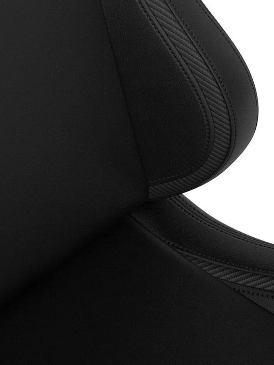 Noblechairs Epic Compact Καρέκλα Gaming Δερματίνης με Ρυθμιζόμενα Μπράτσα Μαύρη